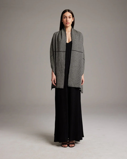 Lineas Shawl in Baby Alpaca - elizabeth + Bern