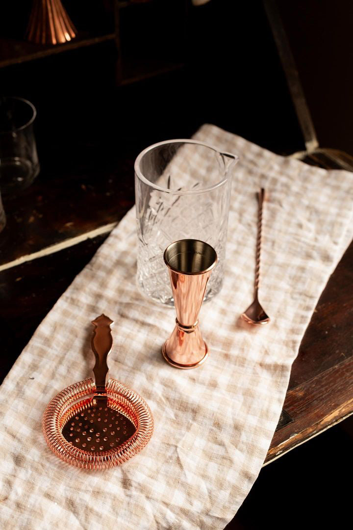 CMK Vintage Inspired Glass Barware Set - elizabeth + Bern