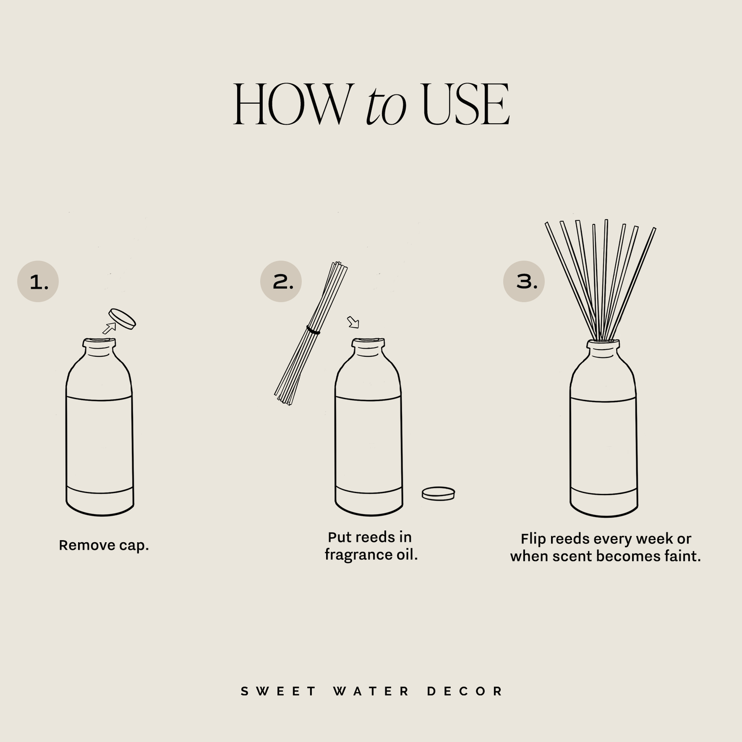 Palo Santo Patchouli Tinted Glass Jar Reed Diffuser - elizabeth + Bern