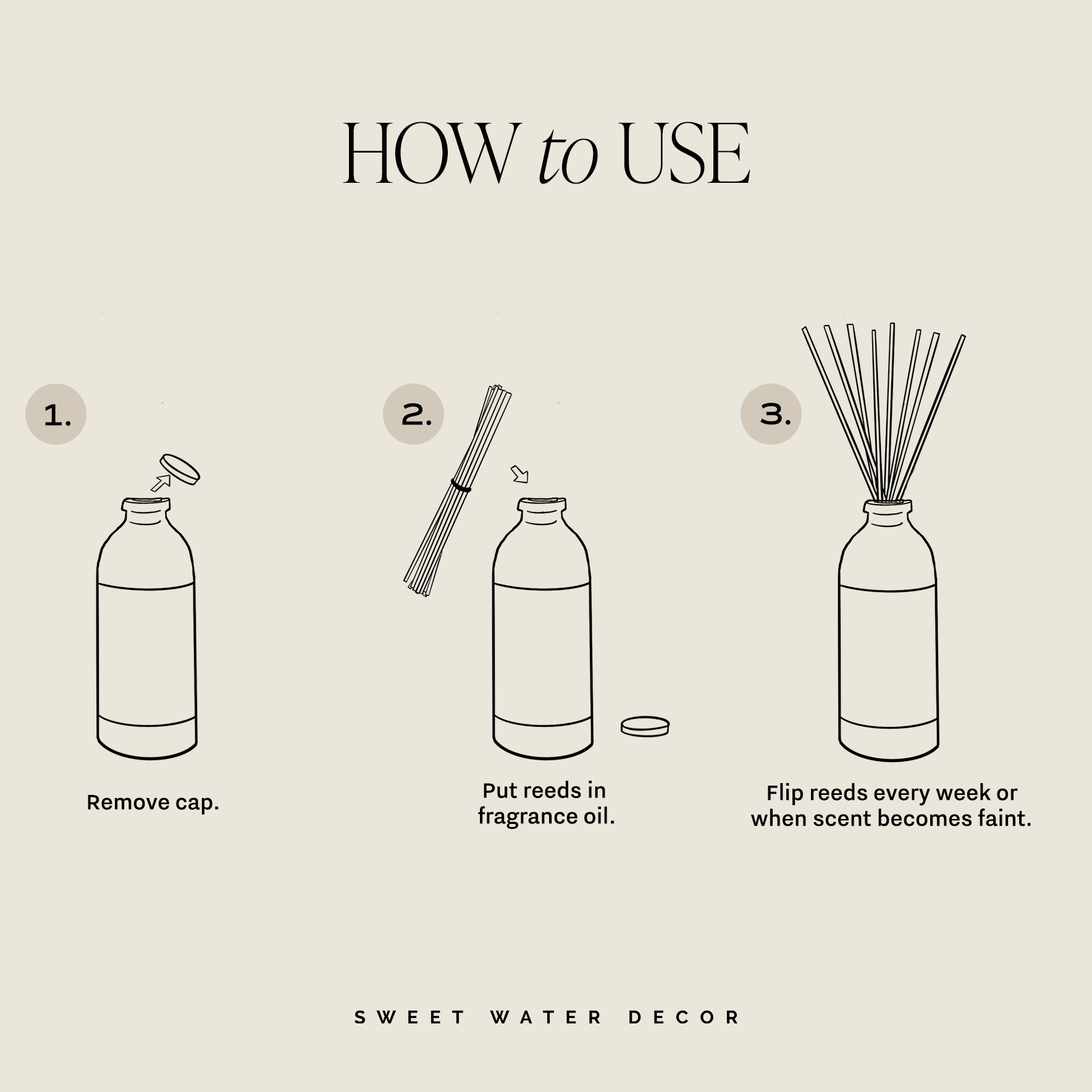 Palo Santo Patchouli Tinted Glass Jar Reed Diffuser - elizabeth + Bern