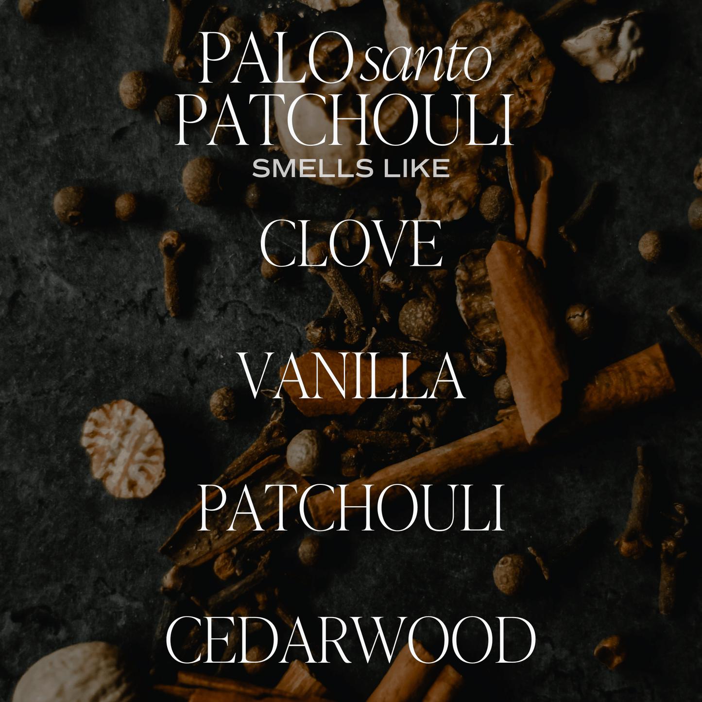 Palo Santo Patchouli Soy Candle - Tan Matte Jar - 15 oz - elizabeth + Bern