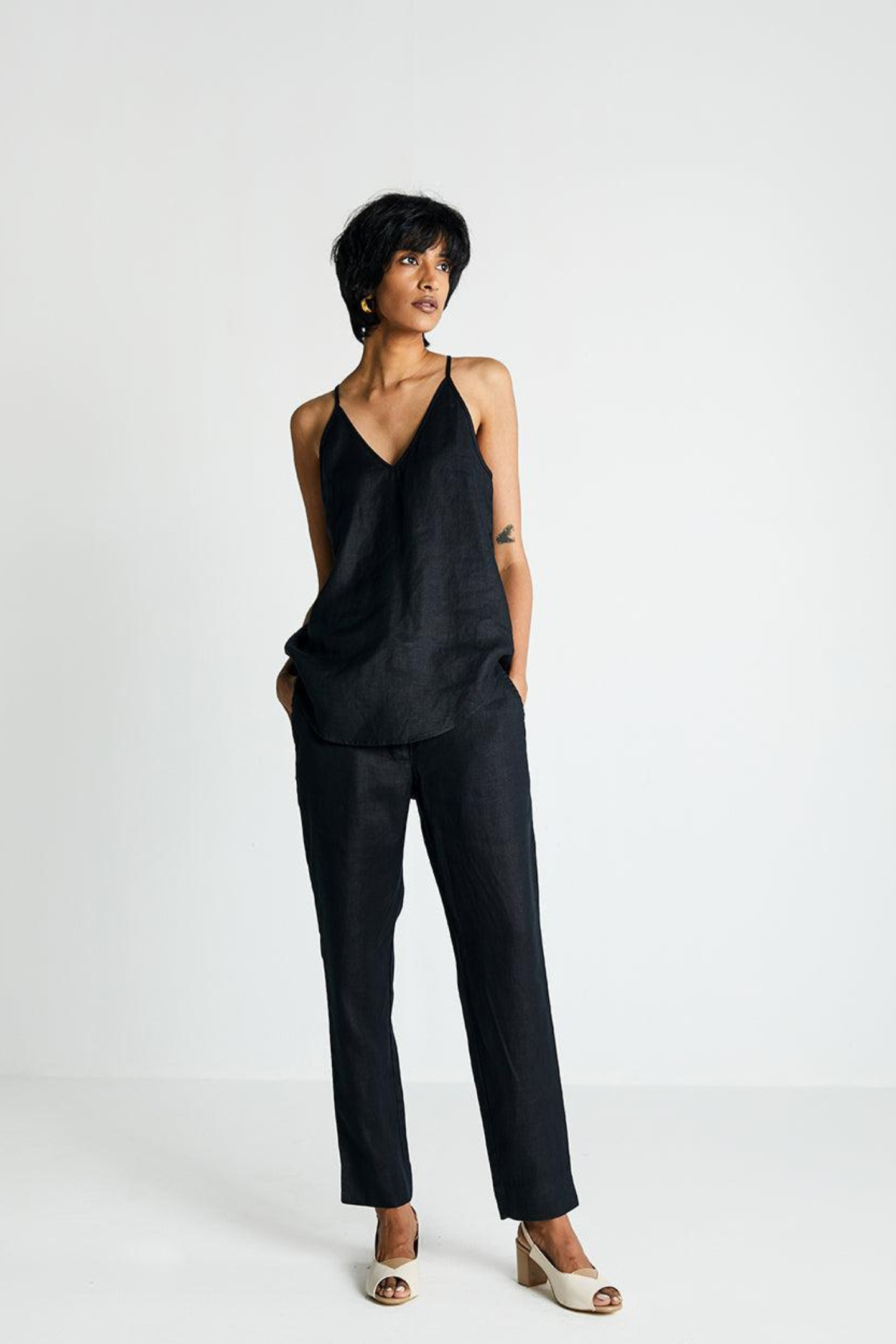 Endless Sunday Top in Black - elizabeth + Bern