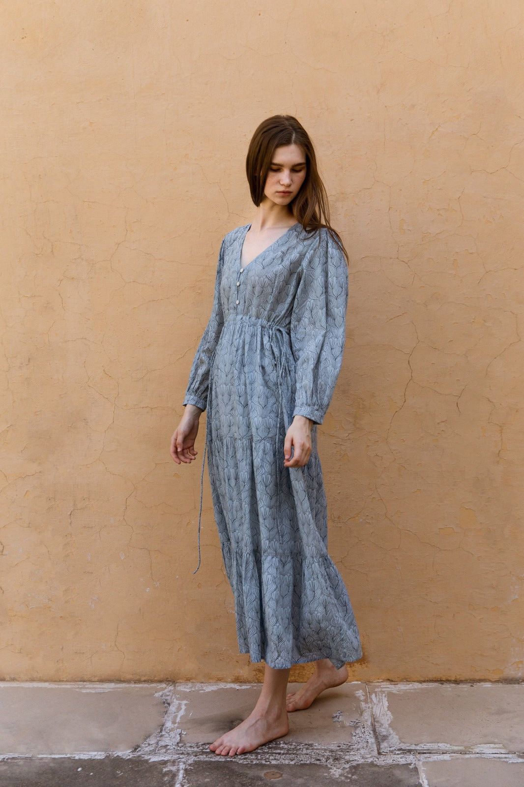 Hand-Printed Ashbury Dress - elizabeth + Bern