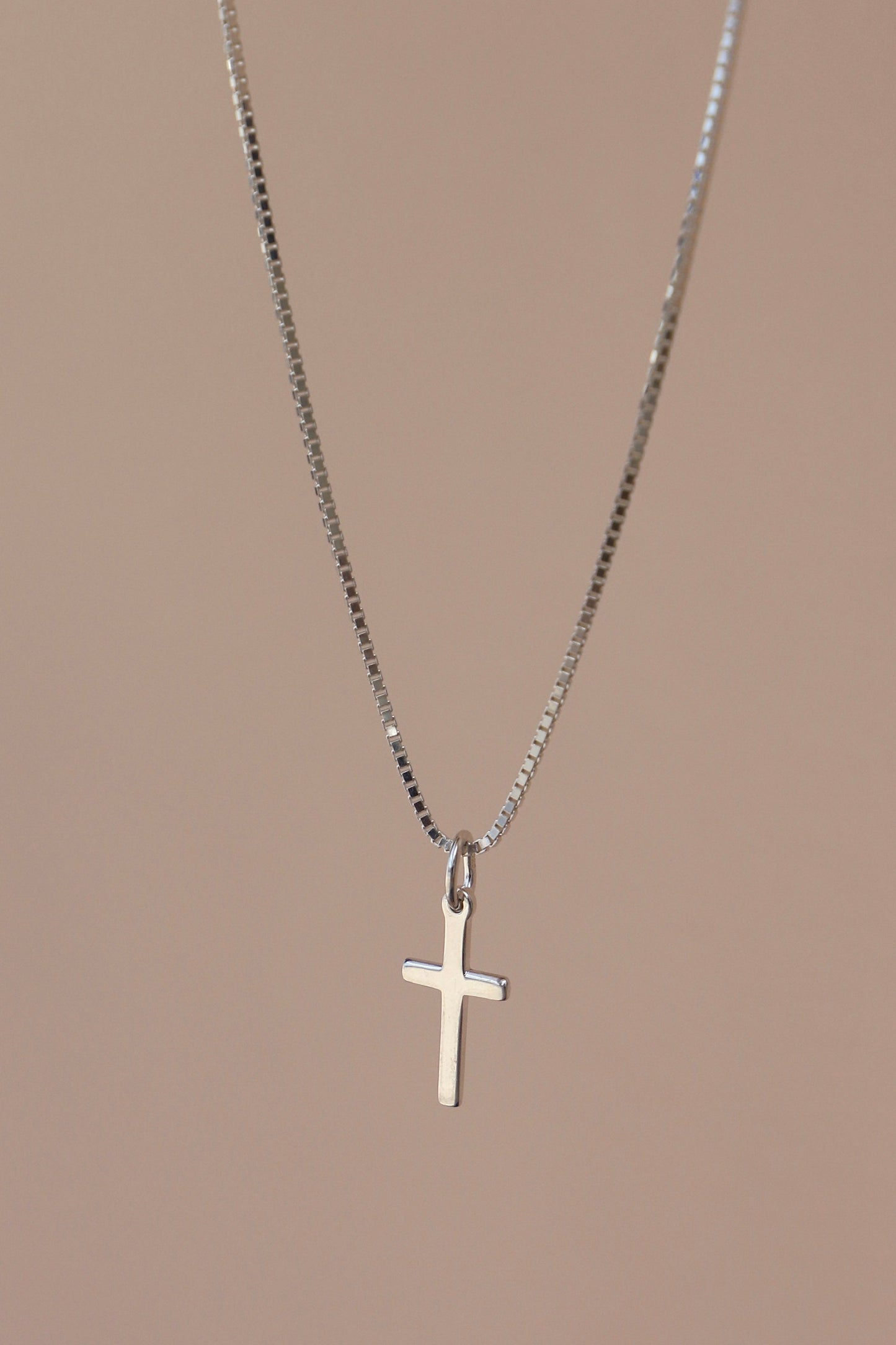 SILVER CROSS CHARM - elizabeth + Bern