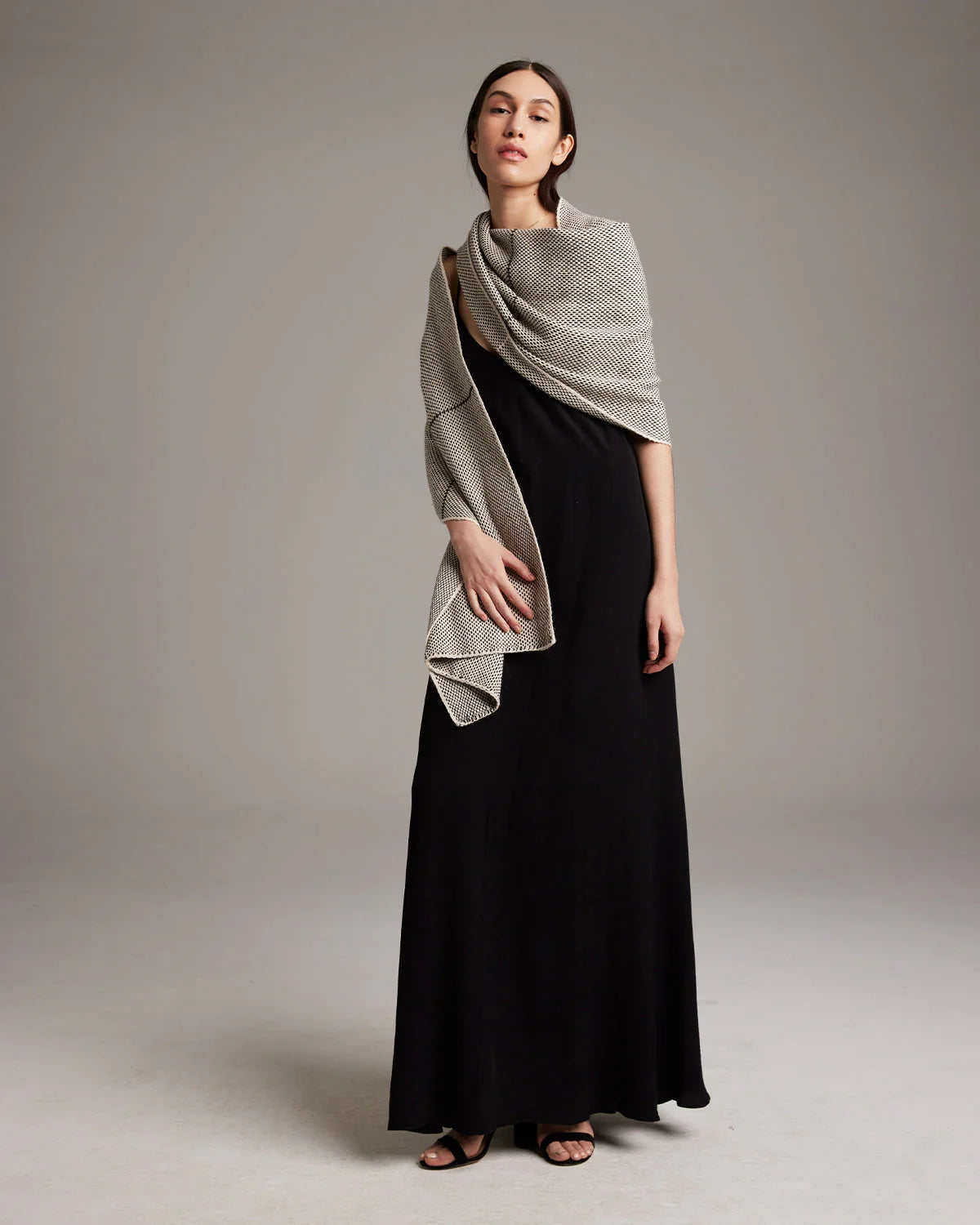 Lineas Shawl in Baby Alpaca - elizabeth + Bern