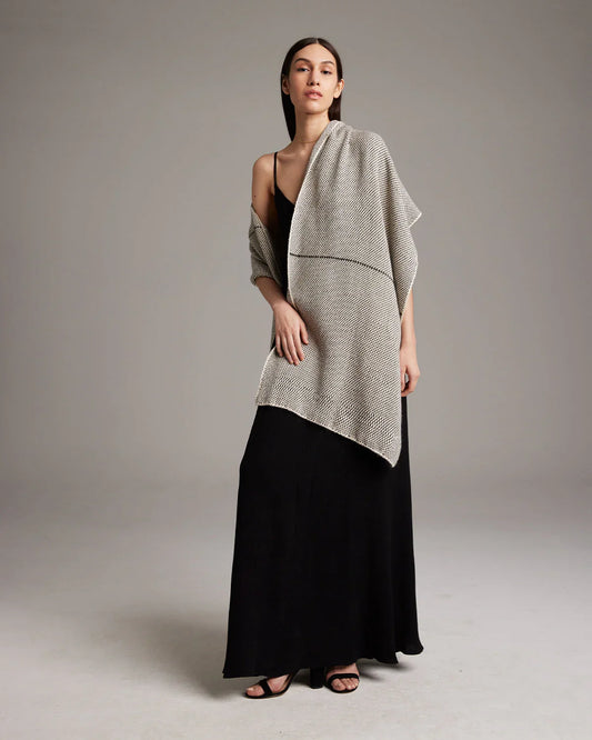 Lineas Shawl in Baby Alpaca - elizabeth + Bern