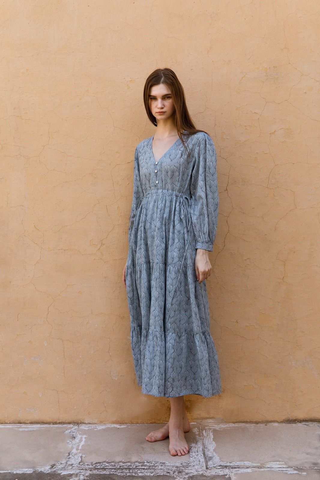 Hand-Printed Ashbury Dress - elizabeth + Bern