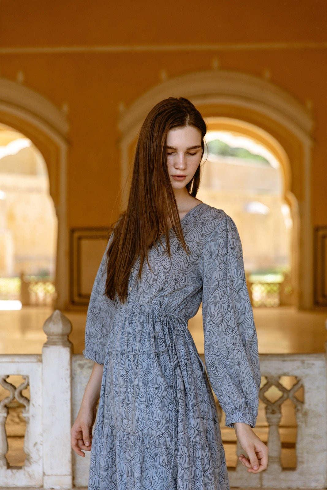 Hand-Printed Ashbury Dress - elizabeth + Bern