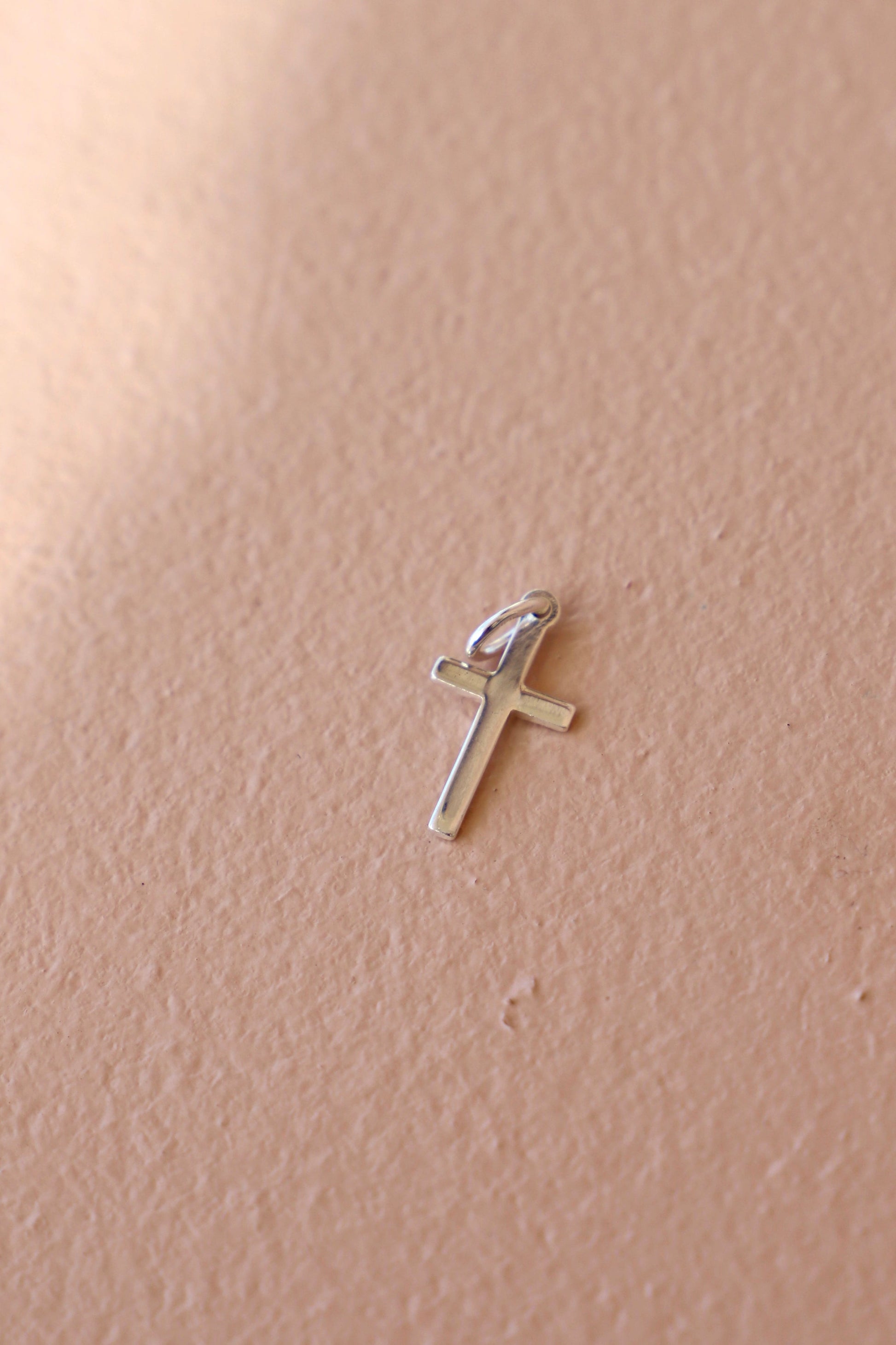 SILVER CROSS CHARM - elizabeth + Bern