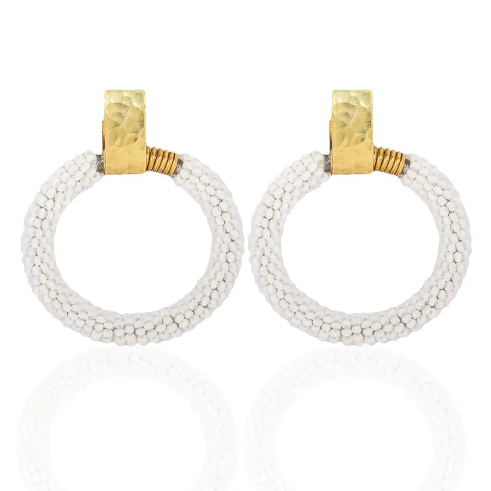 Afro-Nia Small Hoop Earring by Adele Dejak