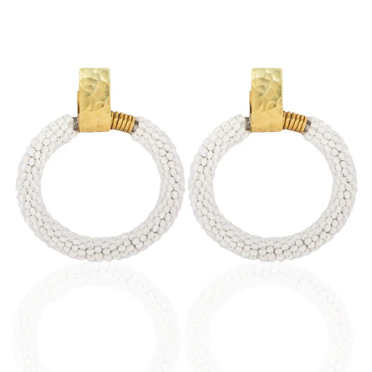 Afro-Nia Small Hoop Earring by Adele Dejak