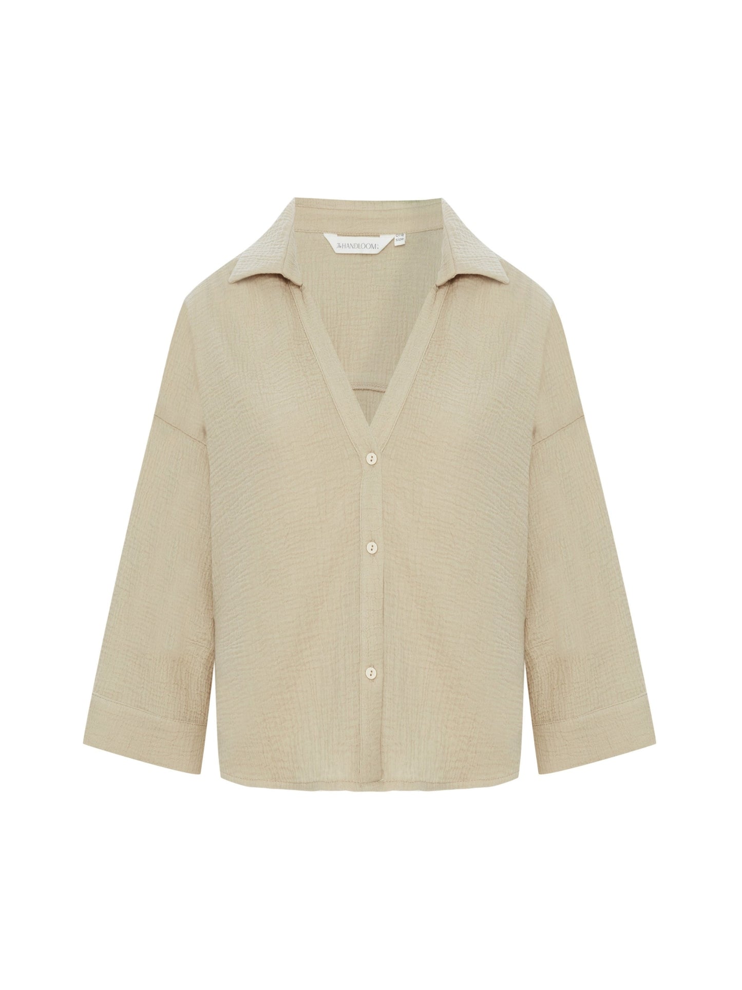 Echo Mini Shirt - Oatmeal - elizabeth + Bern