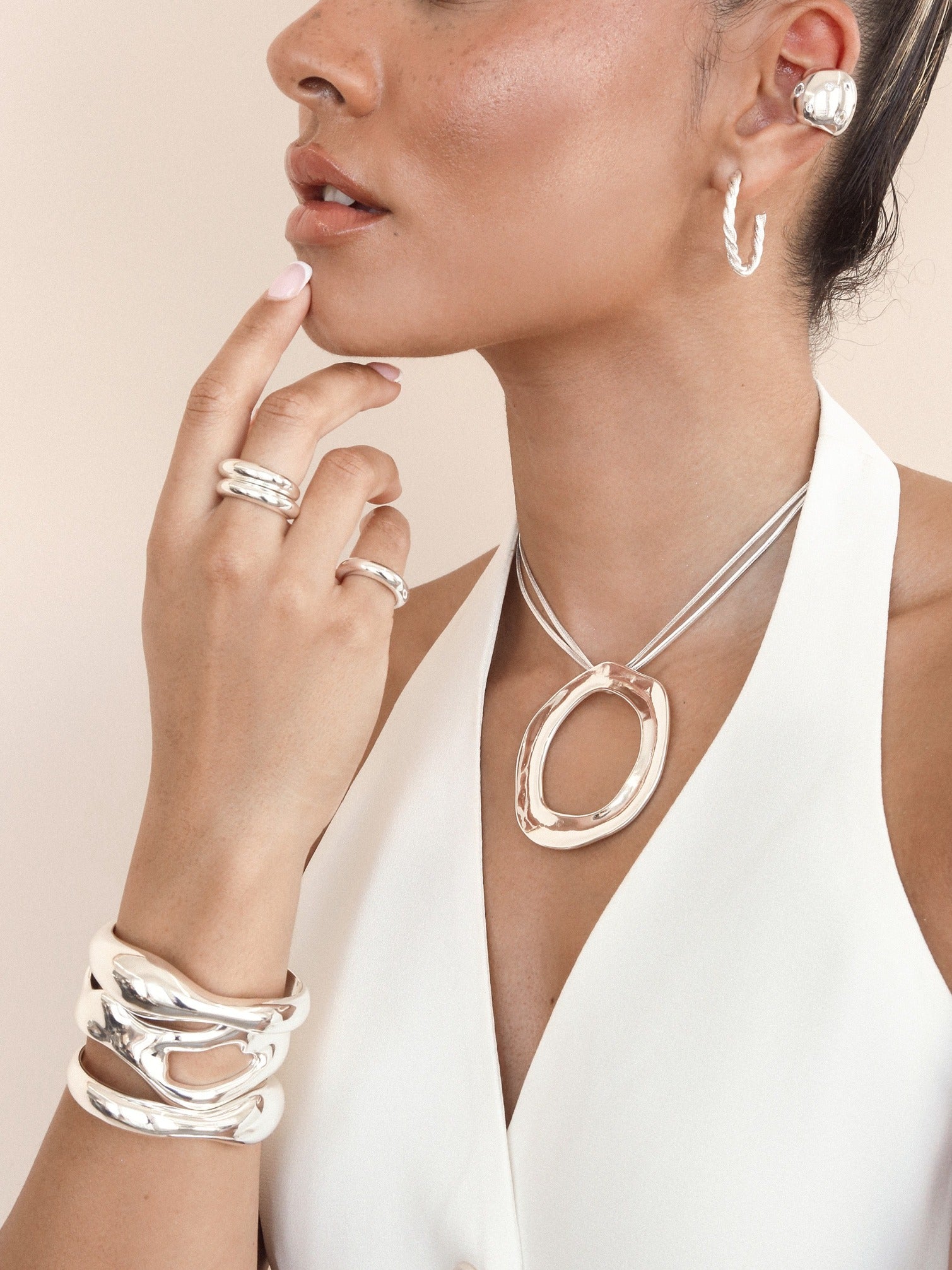 Open Abstract Cuff - elizabeth + Bern
