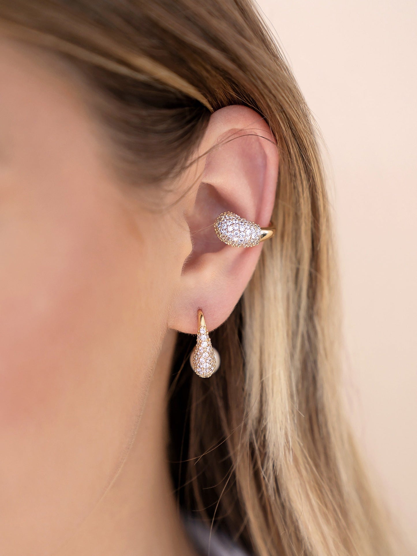 Pavé Ear Cuff - elizabeth + Bern