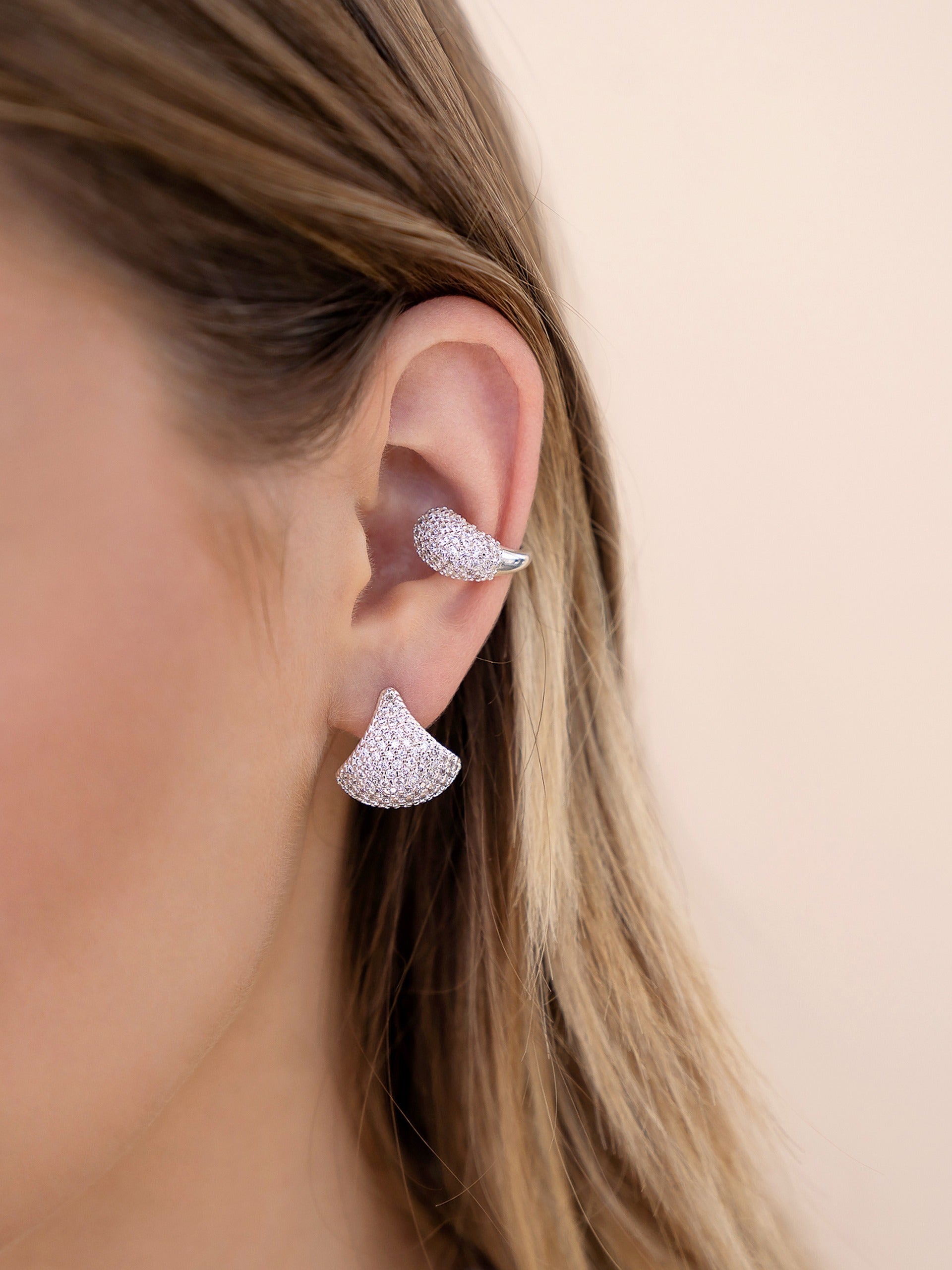 Pavé Ear Cuff - elizabeth + Bern