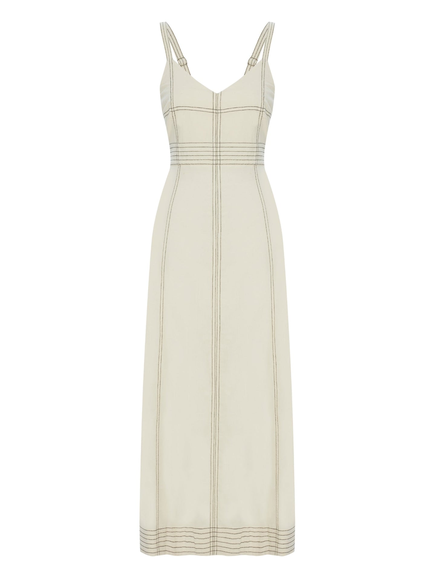 Eva Maxi Dress - Natural - elizabeth + Bern