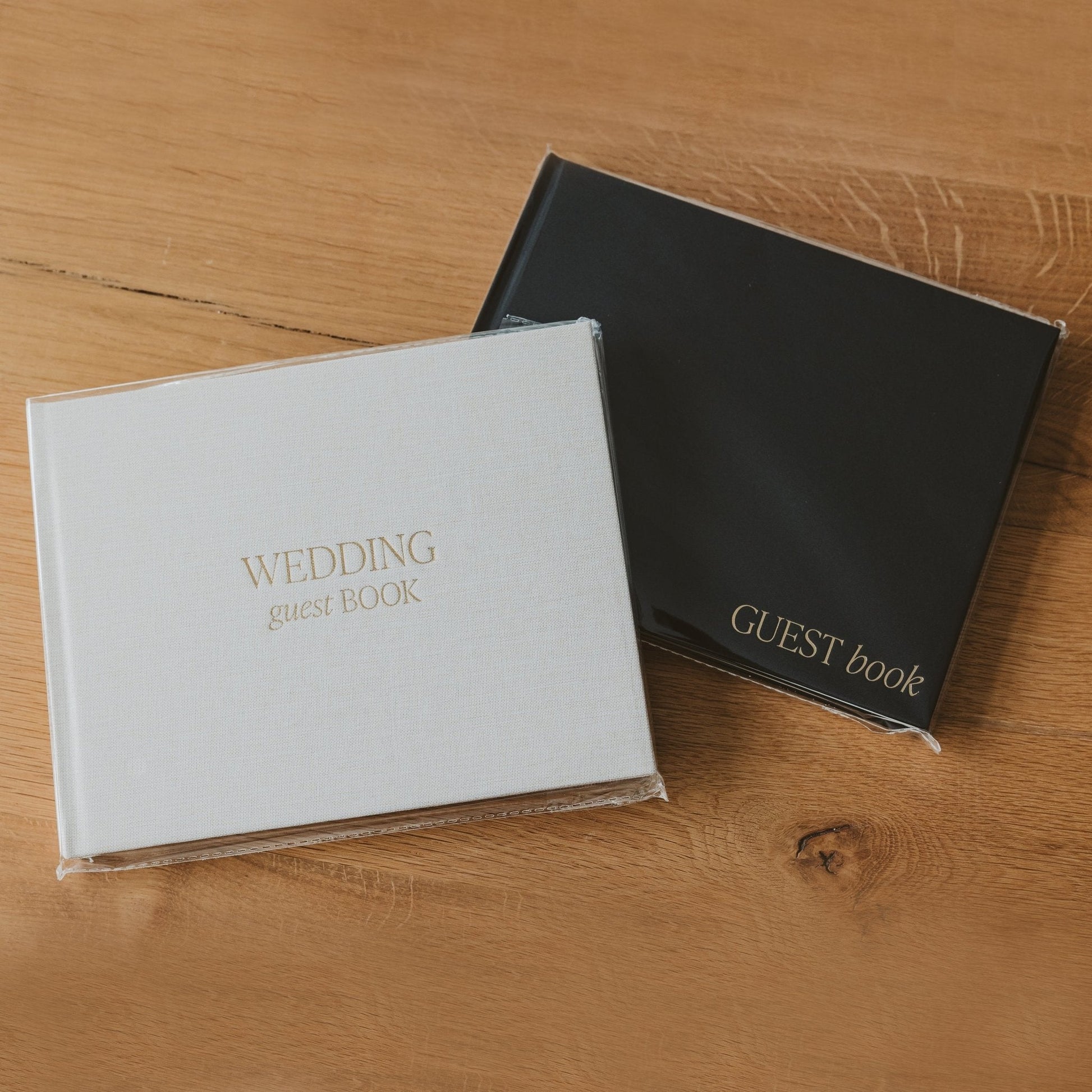 Tan Wedding Guestbook - elizabeth + Bern