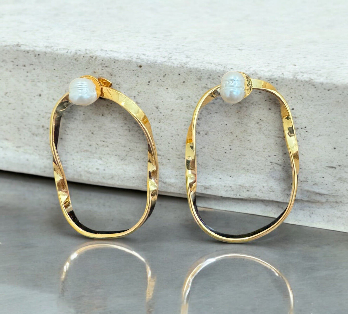 Marina Pearl Drops - elizabeth + Bern