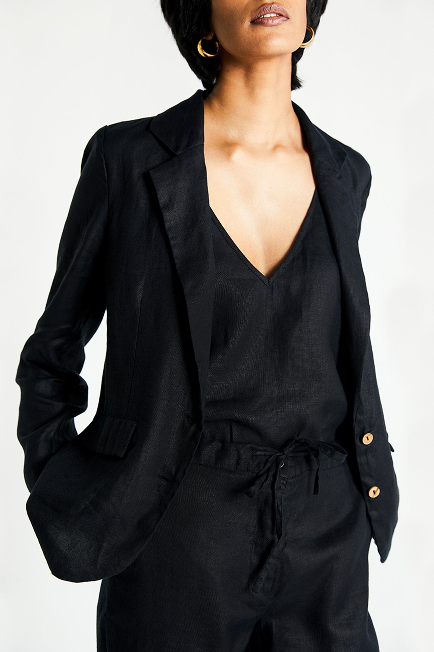 She's Everything Blazer in Black - elizabeth + Bern