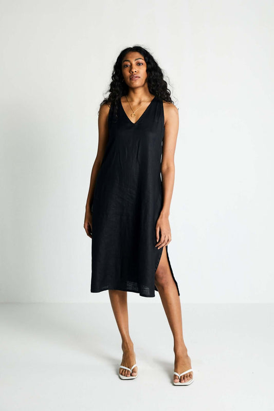 The Hemp Noir Dress - elizabeth + Bern
