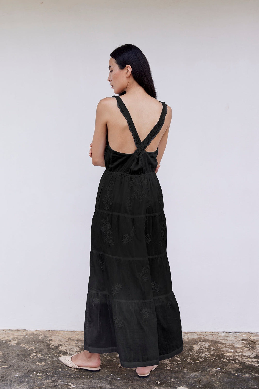 Hand-Embroidered Kos Dress - elizabeth + Bern