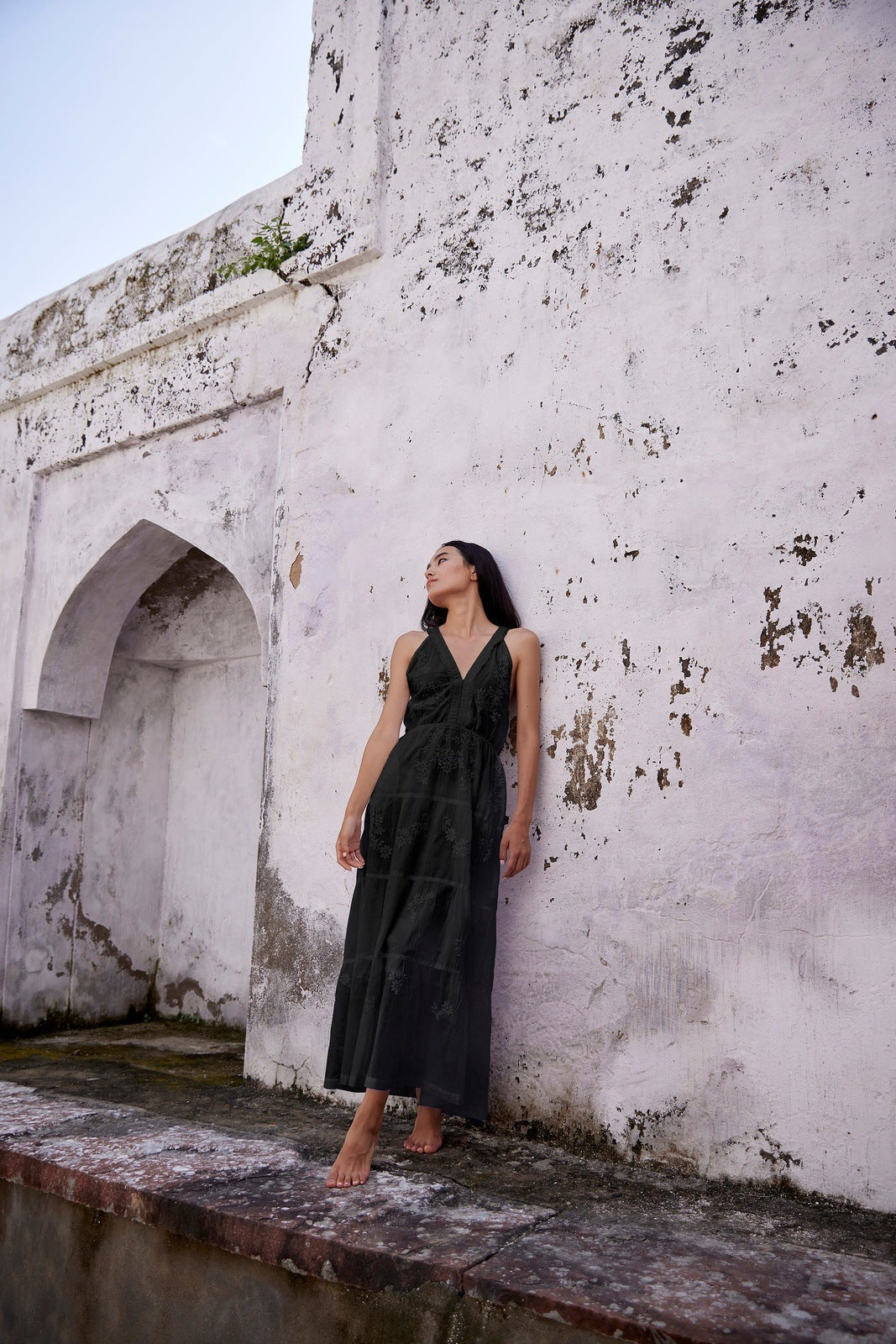 Hand-Embroidered Kos Dress - elizabeth + Bern