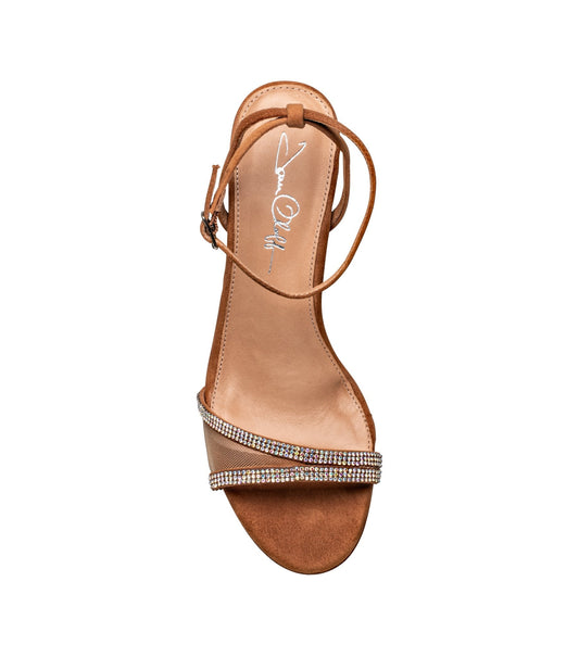 Fame Whiskey Suede Sandal - elizabeth + Bern