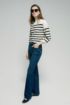 Barbara High Rise Bootcut Jeans HJ004