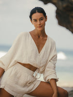 Echo Boy Short - Gold Stripes - elizabeth + Bern