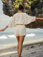 Echo Boy Short - Gold Stripes - elizabeth + Bern