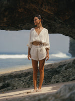 Echo Boy Short - Gold Stripes - elizabeth + Bern