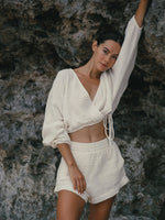 Echo Boy Short - Gold Stripes - elizabeth + Bern