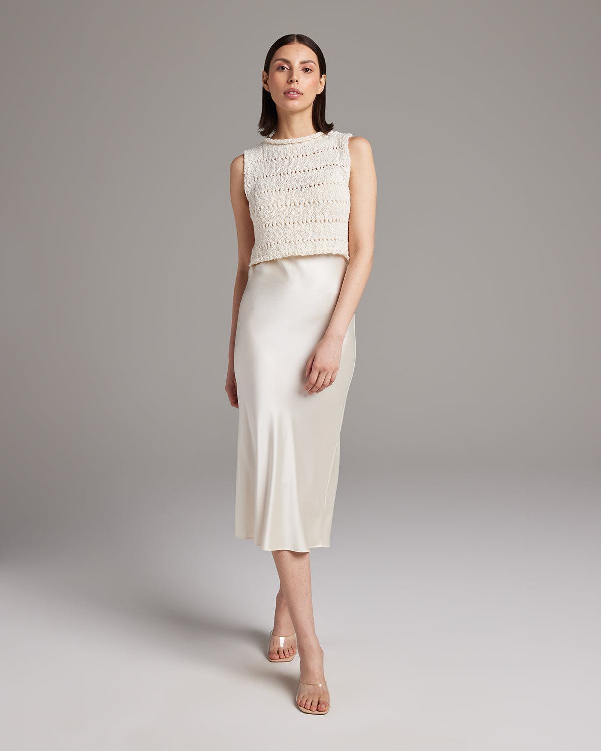 Flammé Knit Crop Top