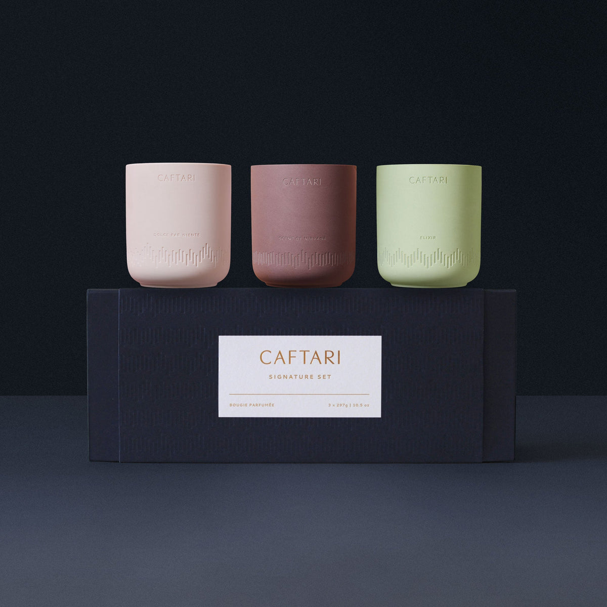 Caftari Signature Candle Gift Set