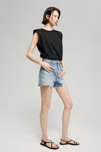 Sun-Kissed Vintage Cut Off Shorts HJ115