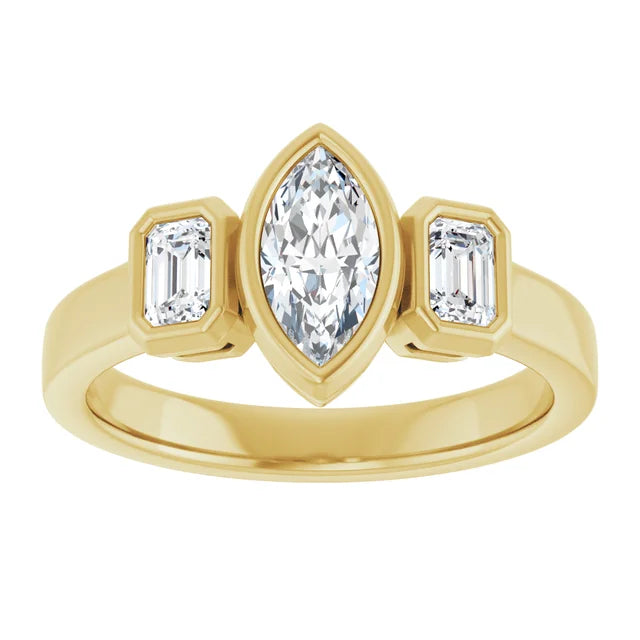 1 ¾ctw Oval Cut Luxury Engagement Ring