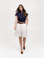 CAP SLEEVE: MIDNIGHT IN MANHATTAN Sarah Alexandra elizabeth + Bern