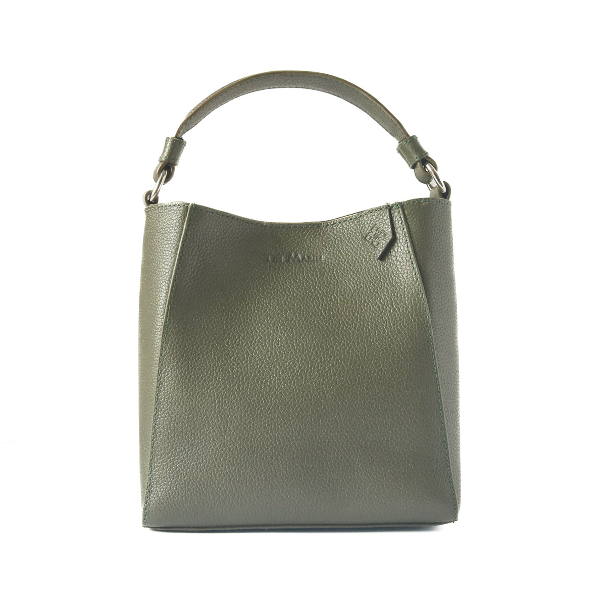 Yaya Leather Bucket Bag