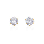 Aimé Daviau Crystal Earrings - elizabeth + Bern