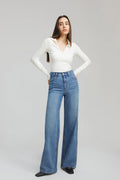 Angeles High Rise Baggy Jeans HJ103