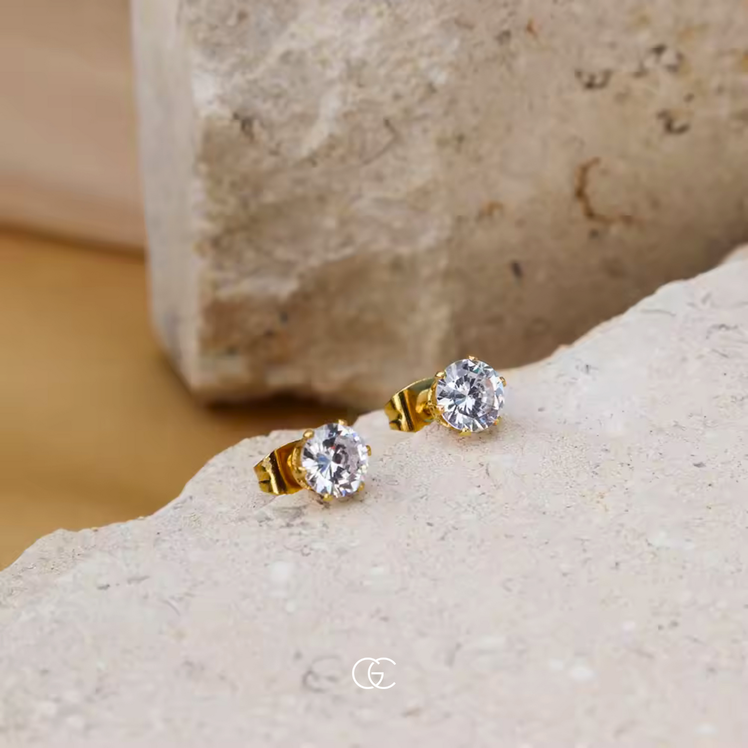 Aimé Daviau Crystal Earrings - elizabeth + Bern