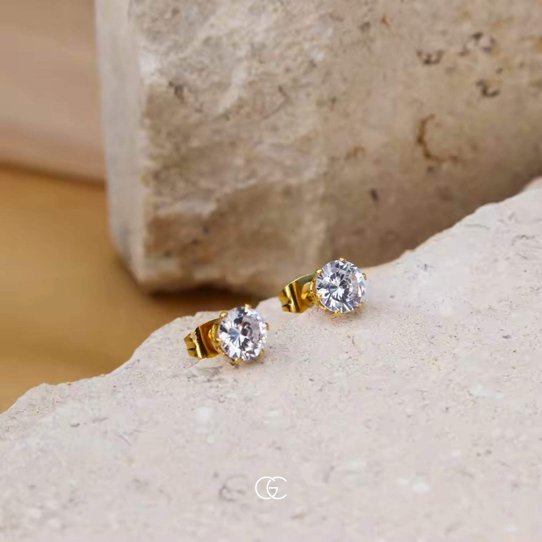 Aimé Daviau Crystal Earrings - elizabeth + Bern