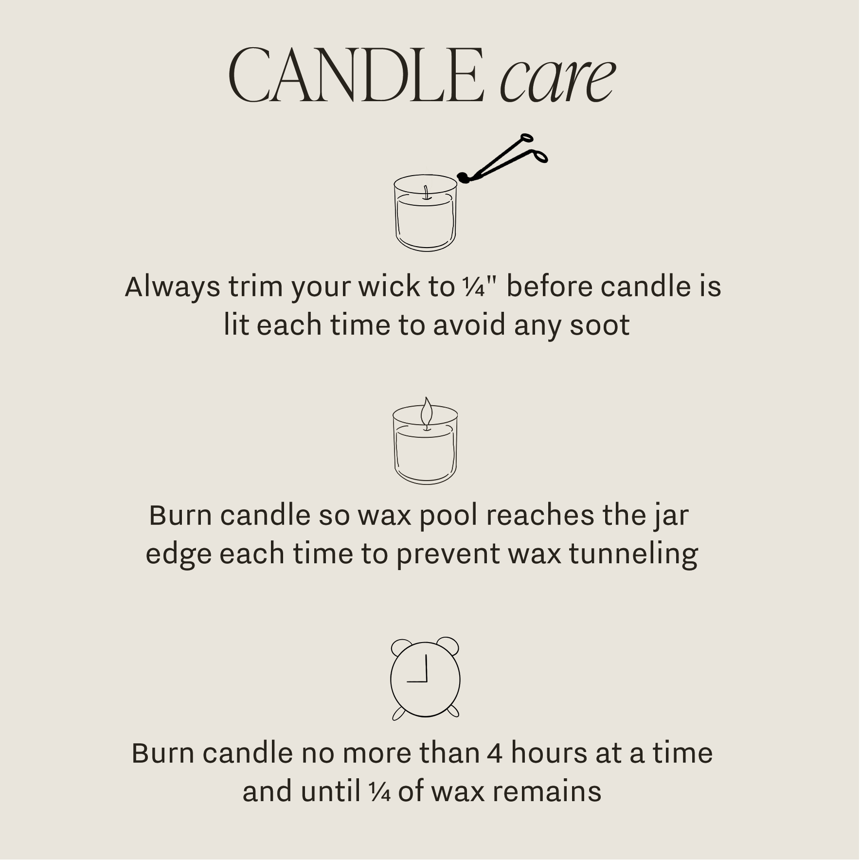 Cashmere and Vanilla Soy Candle - Tinted Glass Jar - 12 oz - elizabeth + Bern