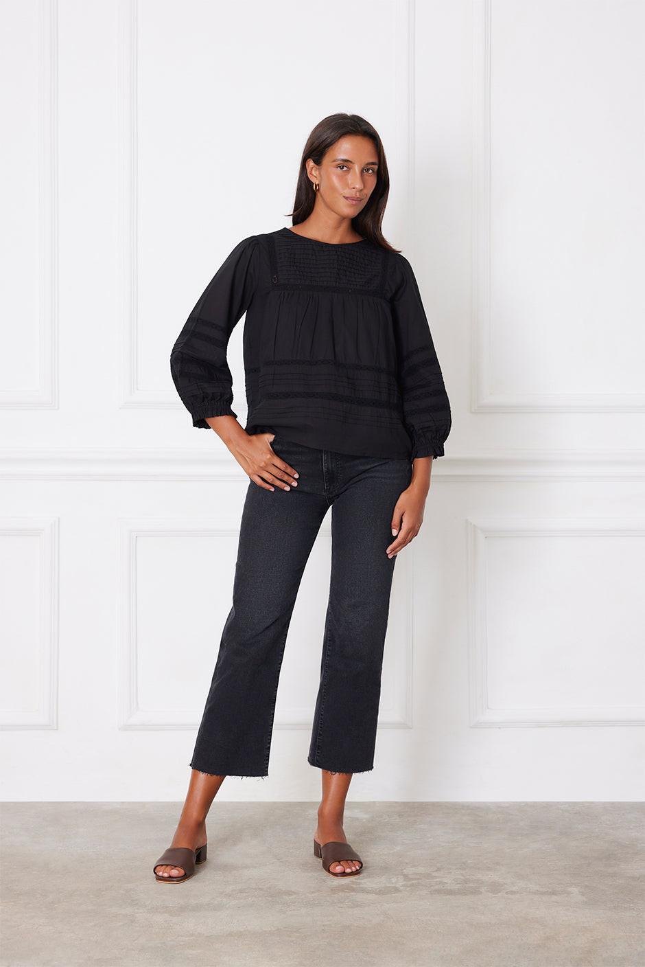 Dawn Blouse in Black.