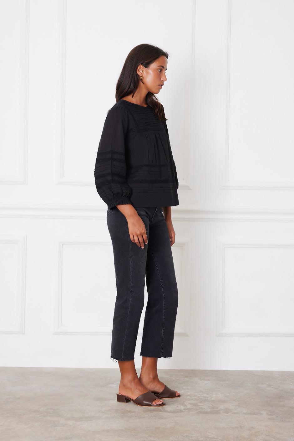 Dawn Blouse in Black.