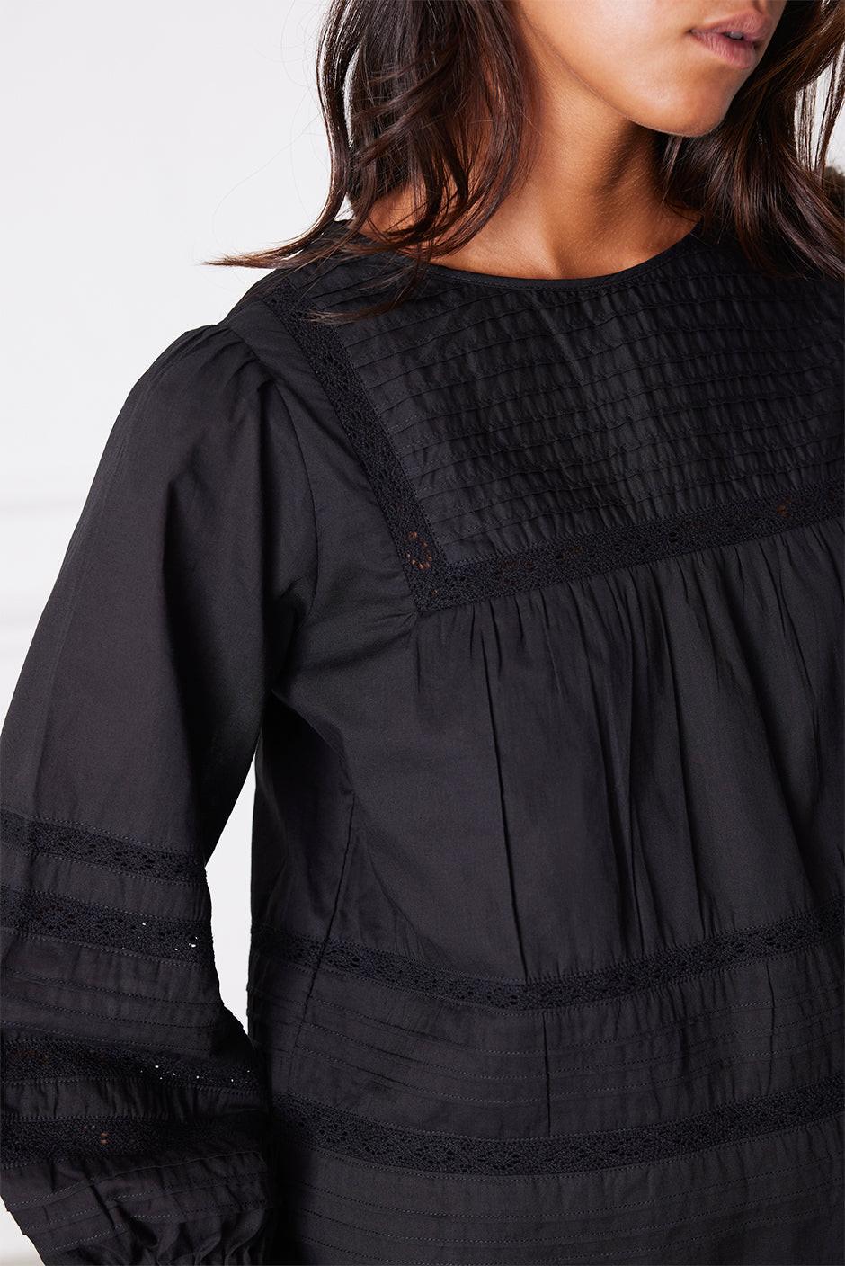 Dawn Blouse in Black.