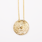 Sol Necklace / 14k Gold Plate