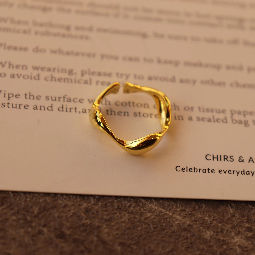 Anneau Ondulé Ring - elizabeth + Bern