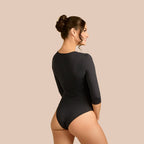 3/4 Sleeve Crew Neck Bodysuit