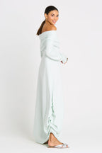 French Terry Curtain Dress - Mint